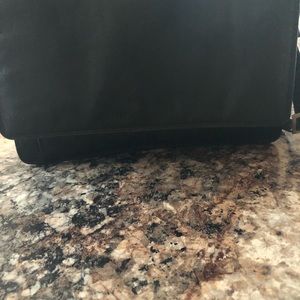 STUNNING Black leather Derek Alexander purse with Lots of compartments.